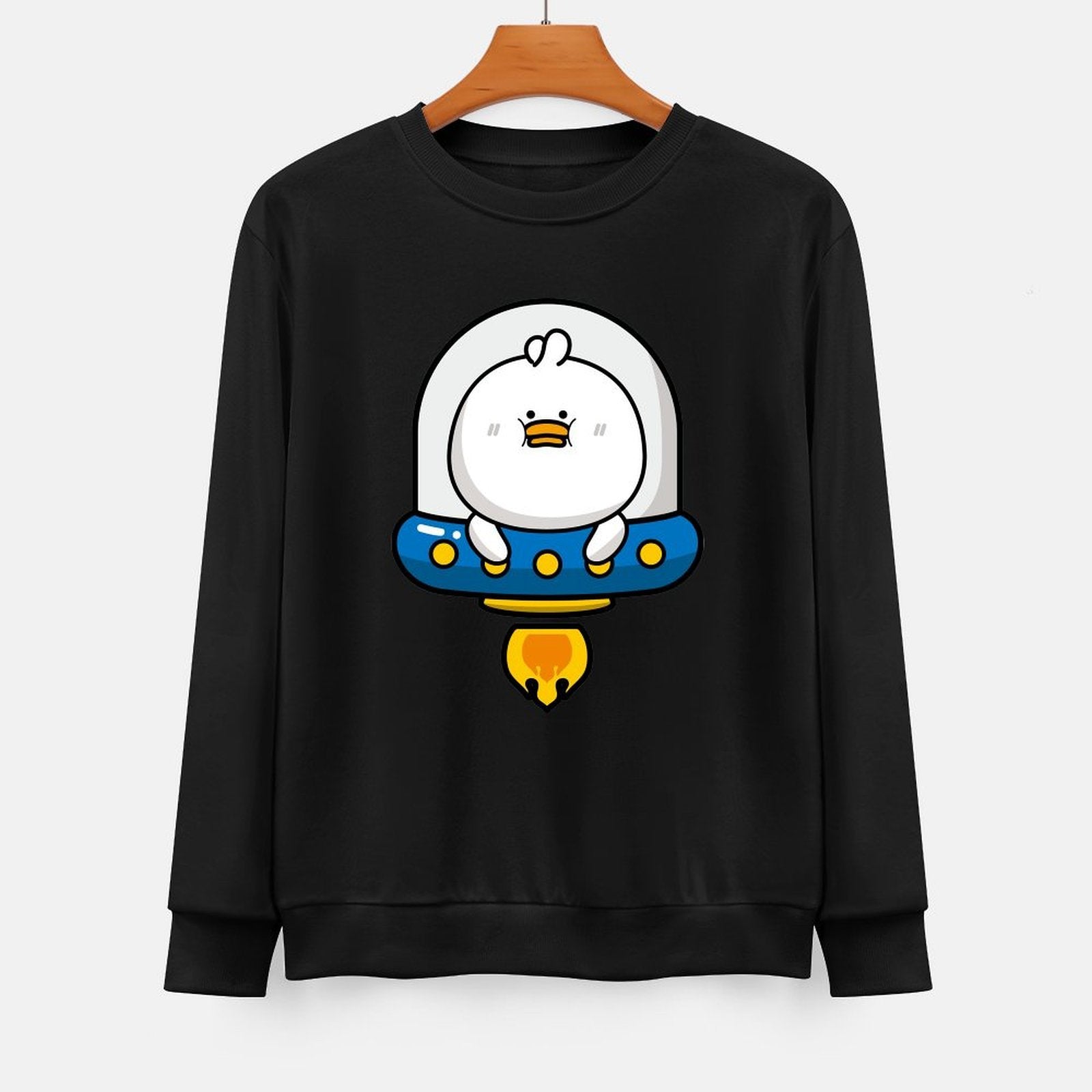 Front Patterned Long Sleeve TopSlim Fit Regular